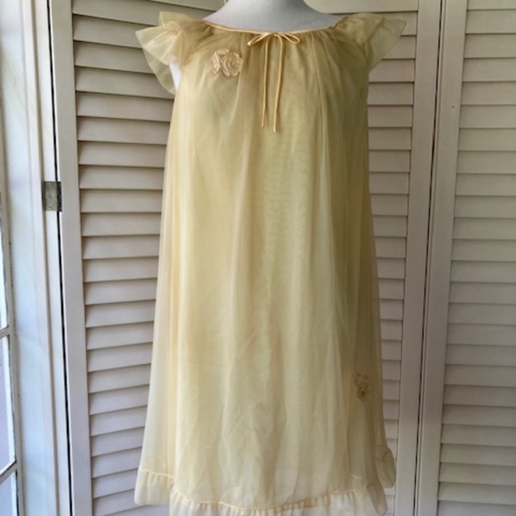 Vintage Gossard Artemus Chiffon Nightgown - Picture 1 of 12